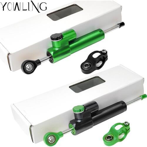 Motorcycle Stabilizer Damper Complete Steering Mounting For KAWASAKI ZZR1400 ZX-14R ZX14R 2006 2007 2008 2009 2010 2011 2012