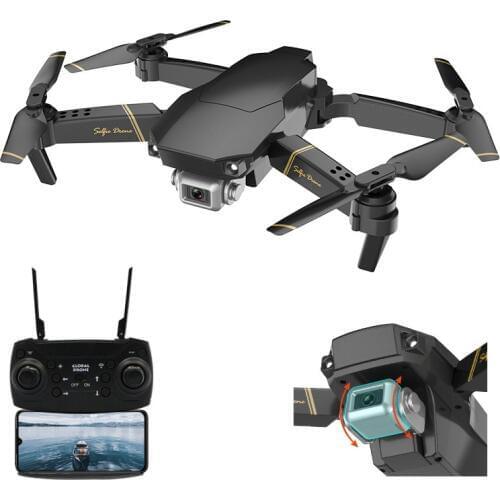 Global drone GD89 WIFI FPV With Wide Angle HD Camera High Hold Mode Foldable Arm RC Quadcopter RTF vs GW89