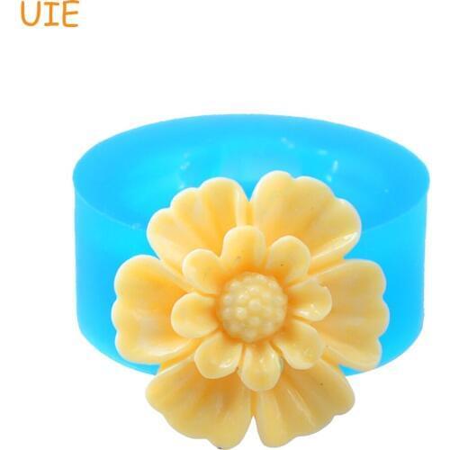 HYL057U Soft Flower Silicone Push Mold Mini Resin Mold Decoration Mold Decoden (Clay Resin Wax Epoxy Fondant)