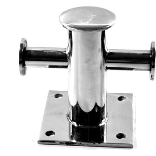 Production of custom stainless steel bollards marine hardware accessories mooring piles mooring piles stainless steel ropes