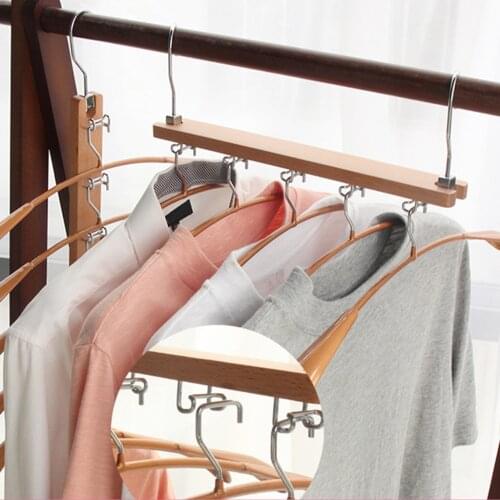 Metal Hanger Clothes Hangers for Clothes Drying Rack,Multi-function Closet