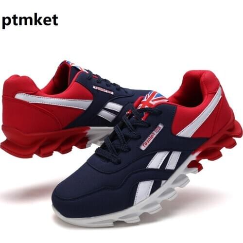 Men Running Shoes Breathable Light Outdoor Sports Blue Black White Red Comfortable Couple Sneakers Man For Women Athletic Shoes