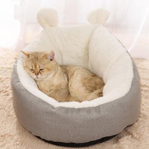 New pet cat and dog bed plush warm cat bed Space capsule cat house cat villa Teddy kennel cat nest cat bed kennel SP0208