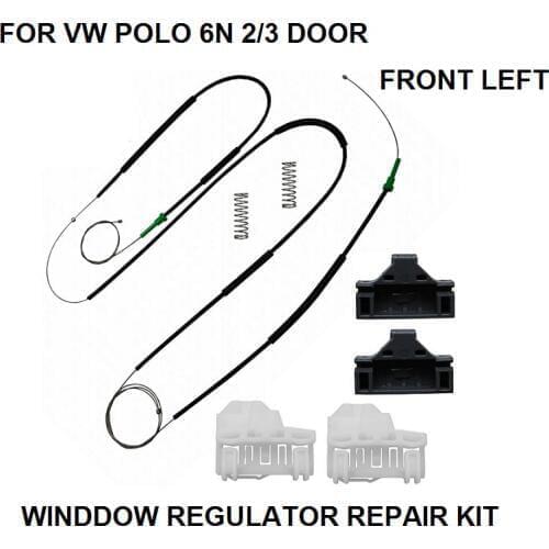 OE#6N3837461 ELECTRIC WINDOW REGULATOR REPAIR KIT FOR VW POLO 6N1 6N2 2/3 DOOR FRONT LEFT NEW