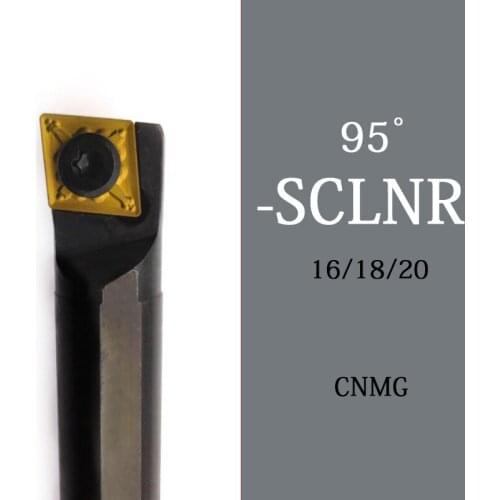 S16Q S18Q S20R SCLNR12 SCLNR Efficient And Dureble Internal Turning Tool Holder 1PCS Use Carbide Inserts CNMG CNC Lathe Cutting
