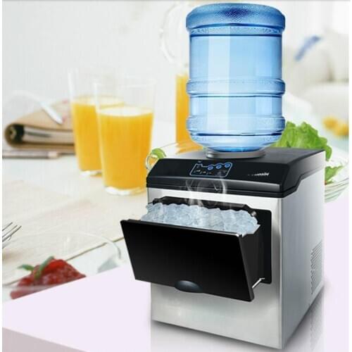 Most Popular Home Use Automatic Electric Square Shape Ice Maker Portable Block Ice Cube Making Machine For Bar Coffee Shop