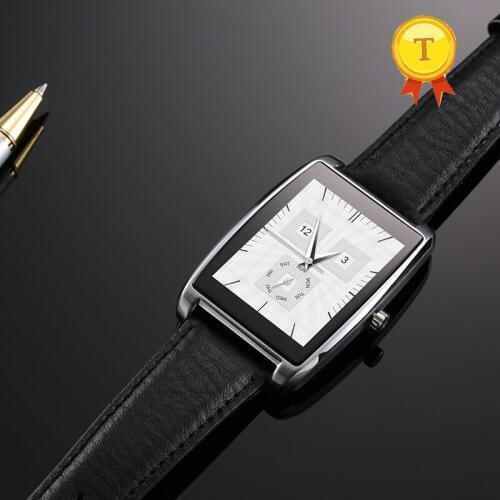 Luxury leather belt Bluetooth Smart Watch For woman man BT4.0 phonewatch smartwatch saat Support Pedometer Sleep Heart Rate