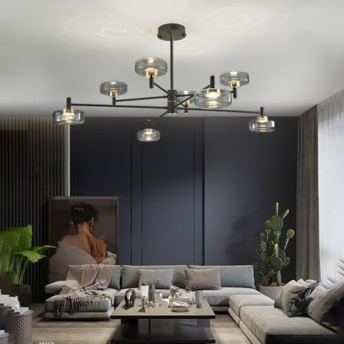 Nordic style lamps and lanterns bedroom decoration simple modern living dining room lamp 2021 new chandelier indoor lighting