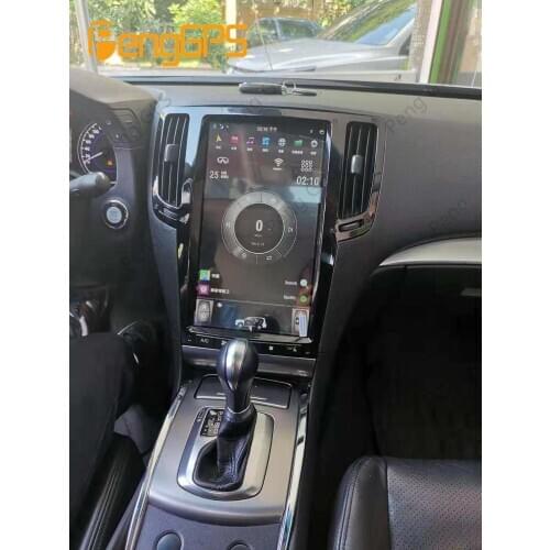 Android 9.0 PX6 DSP Tesla system car no dvd player radio automatic For Infiniti G37 G35 G25 G37S Q60S 07-13 gps navigation Unit