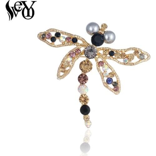 VEYO Dragonfly Brooches For Clothes