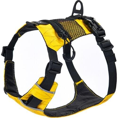 Waterproof Dog Harness Reflective Pet Puppy Vest Harness No Pull with Storage Pocket Training Walking for Small Medium Large Dog