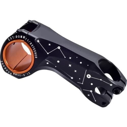 MTB Road Mountain Bike -17 Degree 90mm Handlebar 31.8/35mm Bicycle Stem Part