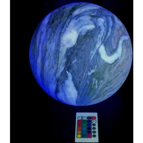 Skybesstech 12cm D15cm D20cm D25cm D30cm D35cm LED Sphere Ball Night Light 16 color change with Remote Control Free shipping 1pc