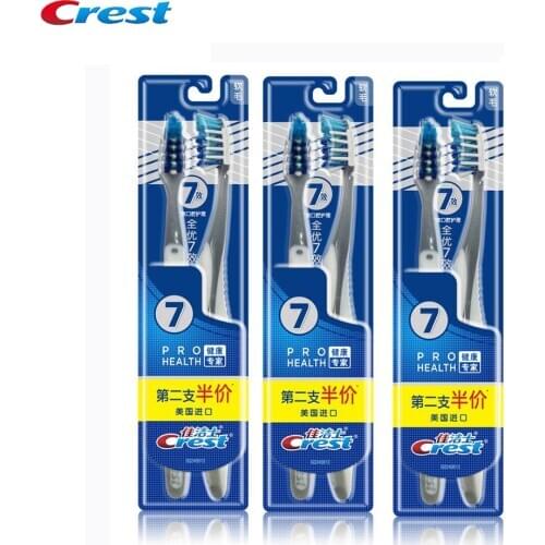 Crest Toothbrush multiple-effect Soft Bristles High QualityTooth brush Oral Hygiene Dental Deep Clean gumcare brush 6pcs/3 packs