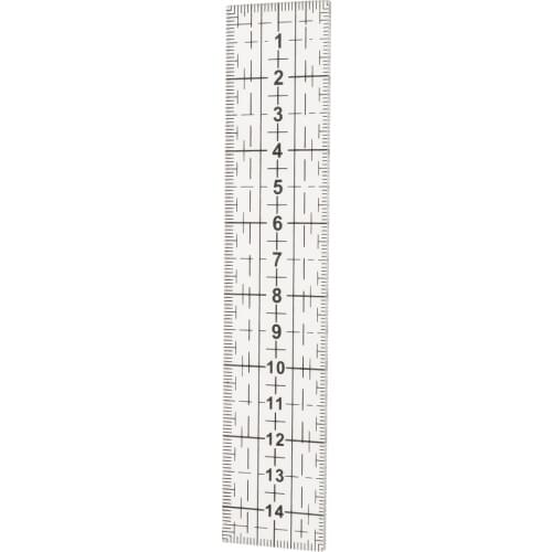 Acrylic Quilting Drawing Template Sewing Ruler Measure Tool Patchworks 15cm