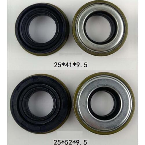 Free Shipping 5pcs 25X41X9.5 5pcs 25X52X9.5 25*41*9.5 25*52*9.5 Gasoline Engine cultivator oil seal suit for Chinese brand