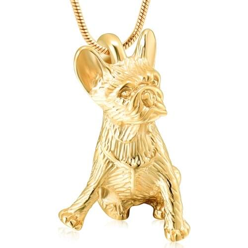 K001 Dog Urn Necklace for Ashes Pendant Keepsake Pet Jewelry for Urns Holder Dog’s Cat’s Ashes Memorial Cremation Jewelry