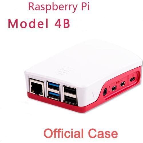 For Raspberry Pi 4B 4 Model B RPI Official Case Enclosure ABS Metrial FZ3820