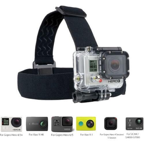 Head strap mount For Gopro Hero 8 hero7 6 5 4 3 Xiaomi yi 4K Mijia Action Camera Eken H9 SJCAM sj4000 for GoPro accessories