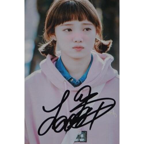 Lee Sungkyoung Sung kyoung autographed signed photo picture 4*6 inches freeshipping 02.2017