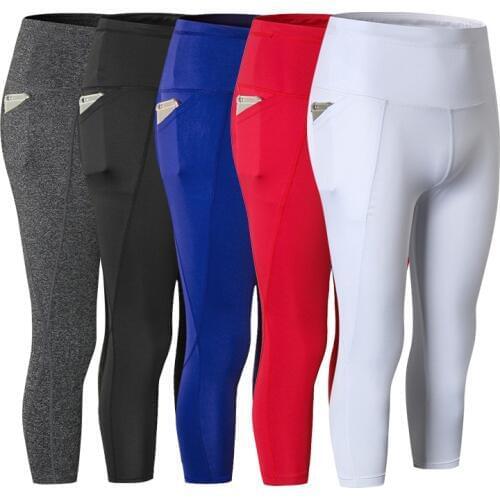 2020 High Waist Yoga Pants Women Fitness Leggings Workout Sports Running Leggings Elastic Yoga Leggings Gym Wear Sport Pants