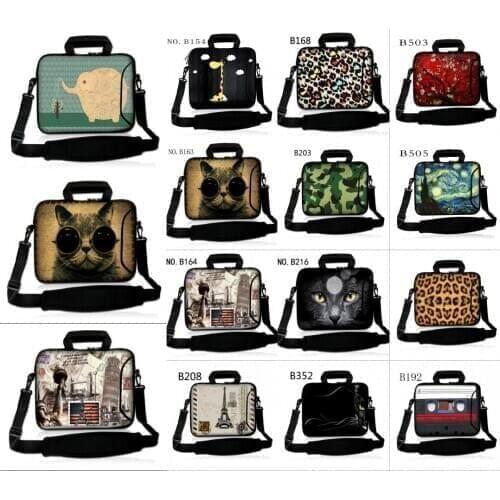 Fashion Women Waterproof Scratch-resistant Laptop Bags 13-15.6 inch Notebook Shoulder Carry Case For MacBook Air Notebook Bag