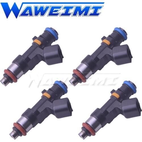 WAWEIMI Brand New 4x Fuel Injector 0280158218 For FORD FOCUS II 2.5 RS 2009-2011