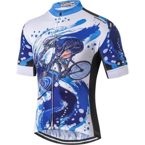 Weimostar Mens Bicycle maillot ciclismo Cycling jersey Outdoor Sport clothing mtb jersey ciclismo short sleeve Cycling wear