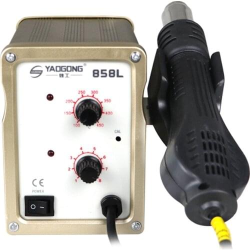 YAOGONG 858L Adjustable constant temperature mobile phone maintenance hot air gun disassembly and welding platform