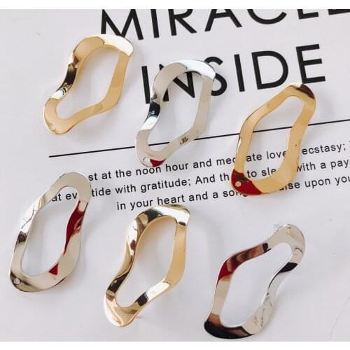 Real gold DIY handmade jewelry accessories earrings material Pendant Earring Accessories earings fashion jewelry handmade