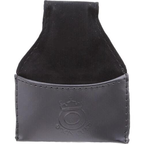 1pcs Leather PU Patchwork Snooker Billiard Chalk Holder Pouch Bag With Clip Pool Billiards Accessories Cue Maintenance Tool New