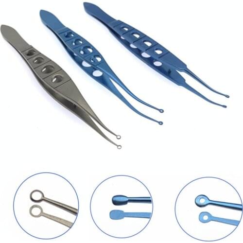 1PCS Titanium ophthalmic Perone LASIK Forceps ophthalmic plastic surgery Forceps