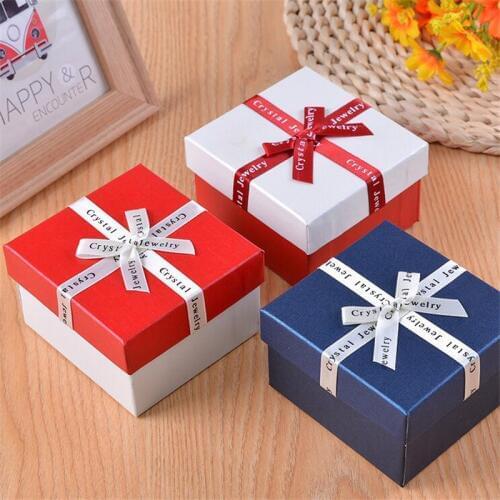 10Pcs/Lot Kraft Paper Gift Box Package Candy Favors Kraft Display Package Box Wedding Birthday Present Party Boxes Christmas New