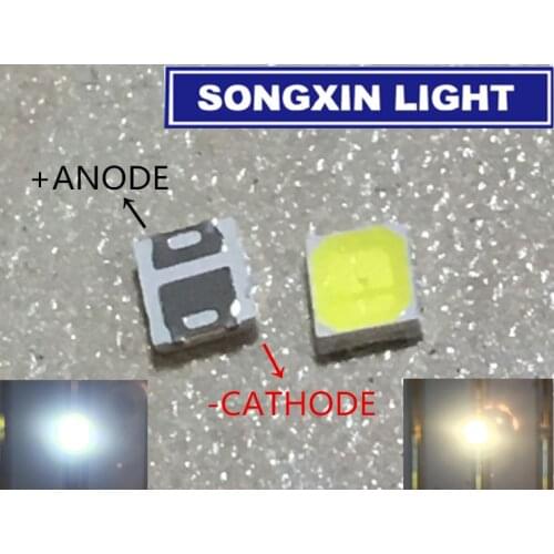 1000pcs 2835 LED 0.5W White SMD/SMT PLCC-2 2835 White 150Ma 60-65lm WARM WHITE 2835 diodes High Power LED Ultra Bright SMD LED