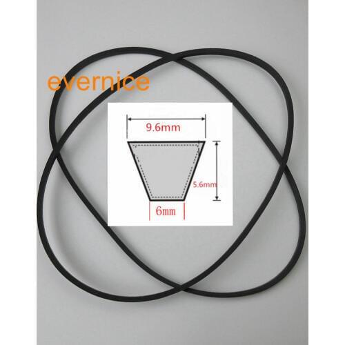 2 Pcs Industrial Sewing Machine V Belt For Juki Ddl-555 5550 8500 8700 9000 8300