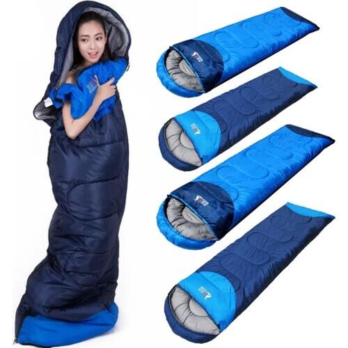 4 Seasons Outdoor Sleeping Bag Reusable Emergency Sleeping Bag Thermal Double-layer Waterproof Survival Camping Travel Bags