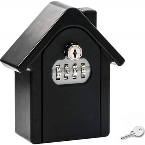 4 Digit Outdoor High Security Wall Mounted Key Safe Box Code Secure Lock Storage Dropship