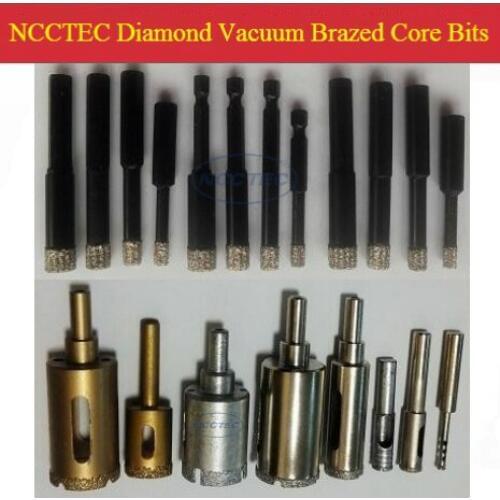 [10mm length of straight shaft ] 40mm diameter Diamond Vacuum Brazing Core Bits CD40VBS FREE shipping|1.57'' 1-3/16'' drill tool