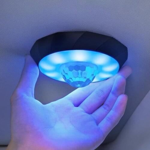 Automotive DJ atmosphere reading light high magnetic LED car lighting ceiling light tail light modification of general decoratio