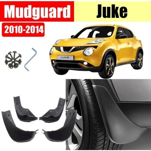 Mud flaps for Juke Mudguards Fender juke Mud flap Guard splash Fenders mudguard car accessories Front Rear 4 pcs