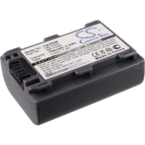 CameronSino for SONY DCR-30 DCR-DVD103 DCR-DVD105 DCR-DVD105E DCR-DVD202E DCR-SR80E DCR-SR90E HDR-HC3 NP-FP30 NP-FP50 battery