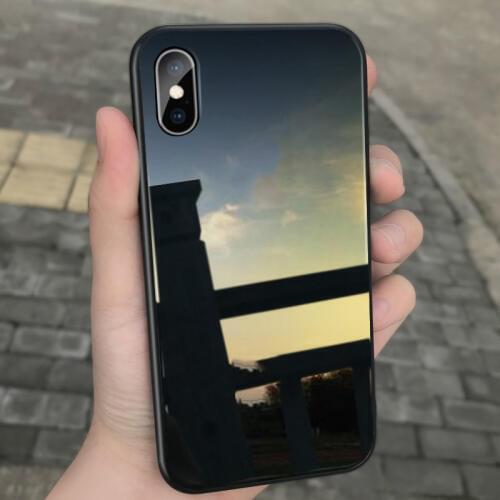 Luxury Tempered Glass Phone Cases For iPhone 12 11 Pro MAX X XR XSMAX XS SE2020 7 8 6 6s Plus Soft Silicone Shockproof Cover