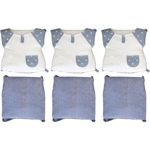 Baby Room Decor 6pcs Bumpers Set Protector Printed Animal Zoo Pillow For Newborn in the Crib Things For Baby 30*30cm Bed Bumpers