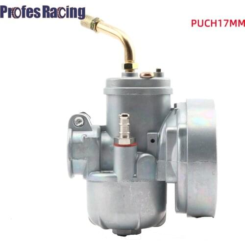 17mm Motorcycle Carburetor Puch for Moped Bing Style Carb Stock Maxi Sport Luxe Newport Cobra Carburador Engines E50