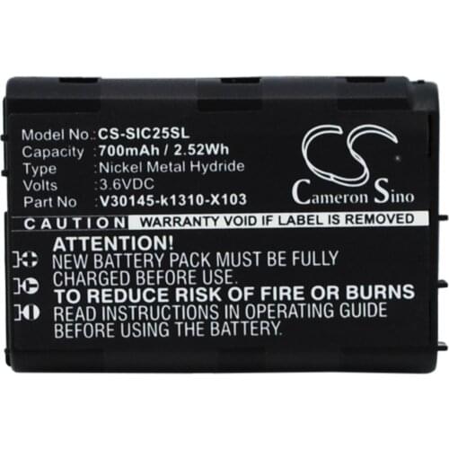 Cameron Sino Mobile SmartPhone Replacement Ni-MH Battery 700mAh For V30145-k1310-X103 UBiQUiO C25, C25 Power, C258 Free Tools