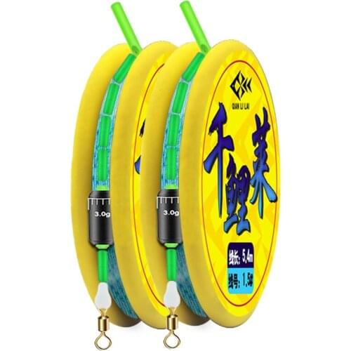 Speckled line components, hand-tied competitive platform fishing line, fishing main line group fishing gear