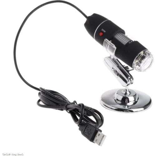 1600X 2MP Zoom Microscope 8 LED USB Digital Handheld Magnifier Endoscope Camera X7YD