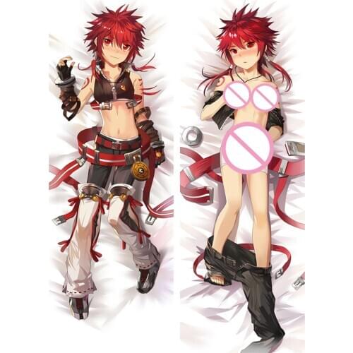 Mxdfafa Japanese Anime Elsword Dakimakura Cover Hugging Body Pillow Case Anime Body Pillow Cover Home Decor body