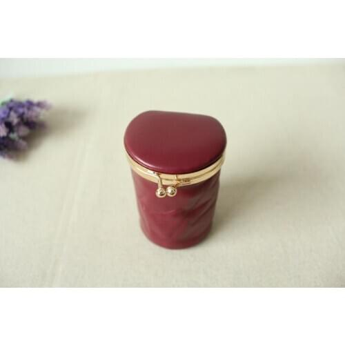 New Features Contact Ladies Genuine Leather Wallet Luxury Small Storage Wallet Ladies Coin Purse Porte Monnaie Money Bag Black