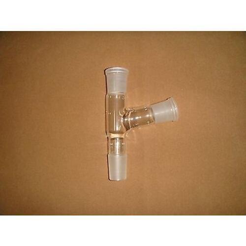 NEW 3-Way Distillation Connecting Adapter with 24/29 Joint,lab Glassware